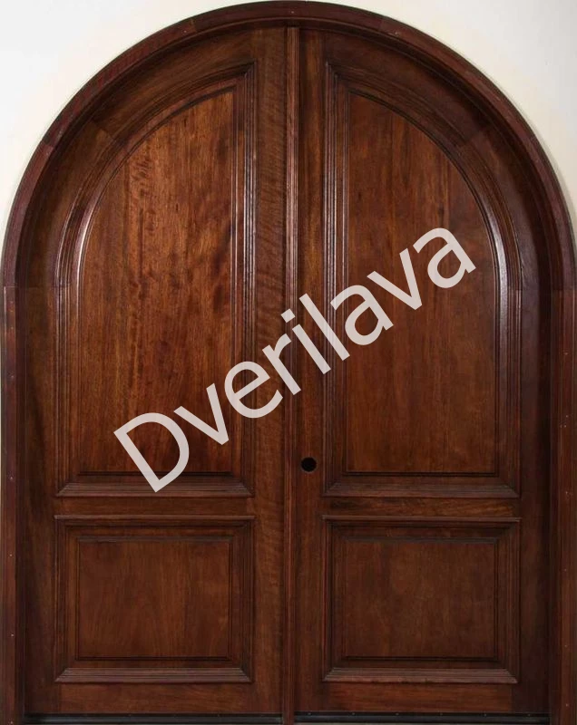 Купить Арочная входная дверь с отделкой МДФ