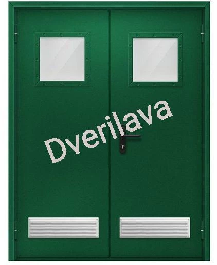 Купить Входная техническая дверь RAL 6026